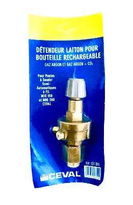 Détendeur pour bouteille rechargeable