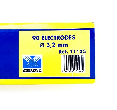 90 Electrodes grises en boite dia 3.2mm