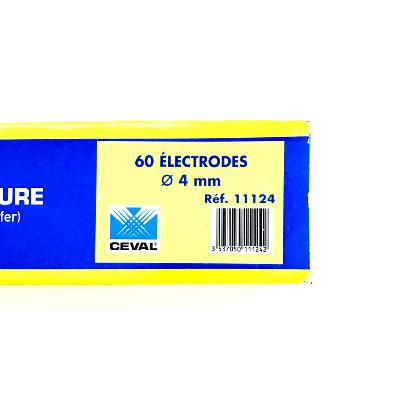 60 Electrodes en boite dia 4mm